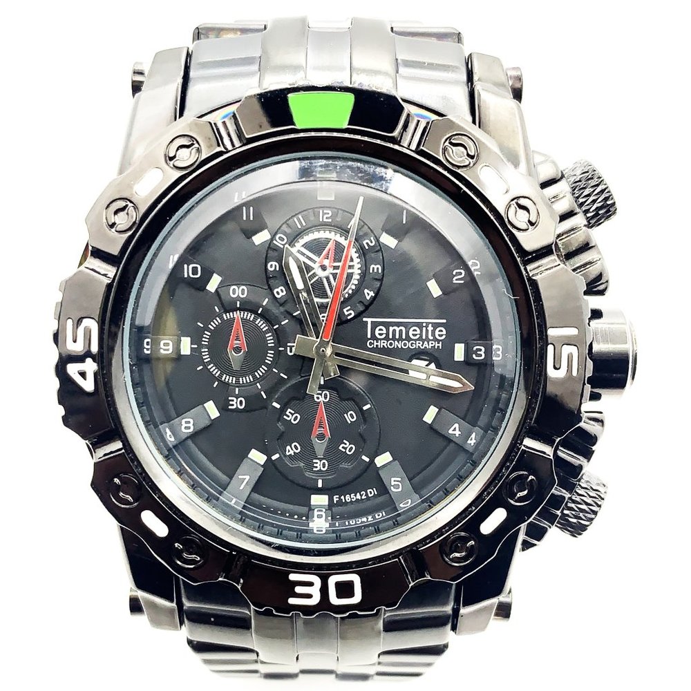 Men's Fashion Black Watch